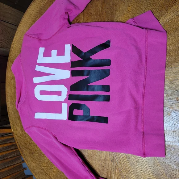 Victoria's Secret Pink Sweatshirt - Lot Of 2 - Picture 1 of 4